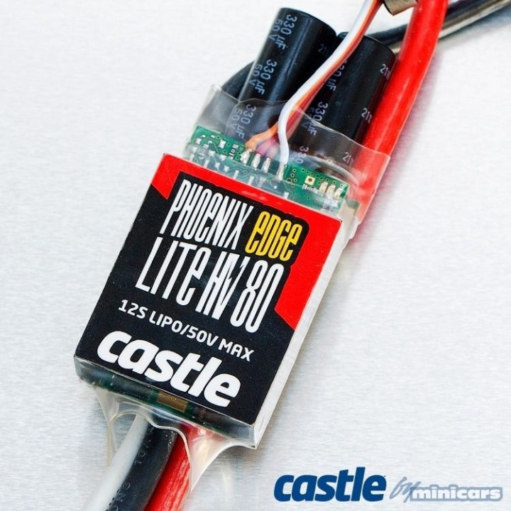 PHOENIX EDGE LITE HV 80 - 50V 80A ESC i gruppen Katalog / Fabrikat / C / Castle Creations / ESC Flyg/Heli hos Minicars Hobby Distribution AB (CC010-0118-00)