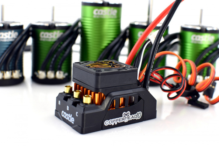 COPPERHEAD 10 ESC, 1410-3800KV Sensor Combo i gruppen Katalog / Fabrikat / C / Castle Creations / ESC & Combo Bil 1/10 hos Minicars Hobby Distribution AB (CC010-0166-10)