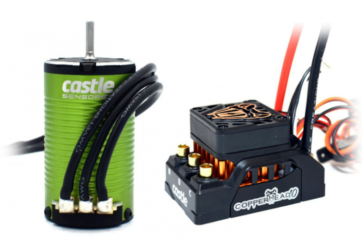 Copperhead 10 Sensor ESC och 1412-2100KV Combo i gruppen Katalog / Fabrikat / C / Castle Creations / ESC & Combo Bil 1/10 hos Minicars Hobby Distribution AB (CC010-0166-14)