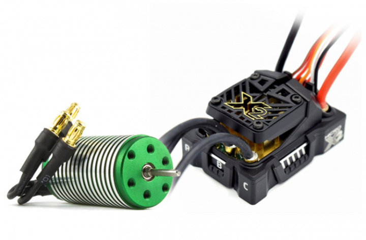 Mamba Micro X2 Combo med 0808-4100KV Motor i gruppen Katalog / Tillbehör & Delar / Elmotorer / Kompletta system hos Minicars Hobby Distribution AB (CC010-0169-01)