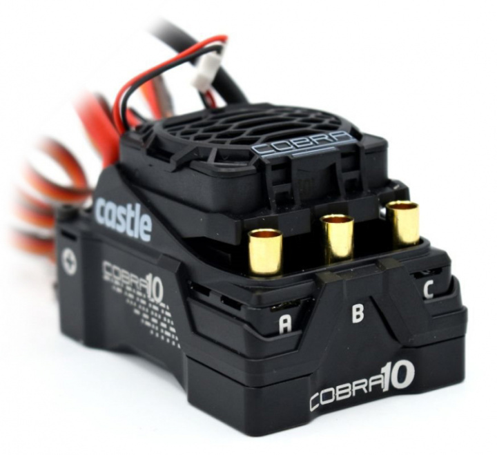 Cobra 10 6S ESC Vattentät 1/10 Bil i gruppen Katalog / Fabrikat / C / Castle Creations / ESC & Combo Bil 1/10 hos Minicars Hobby Distribution AB (CC010-0174-00)