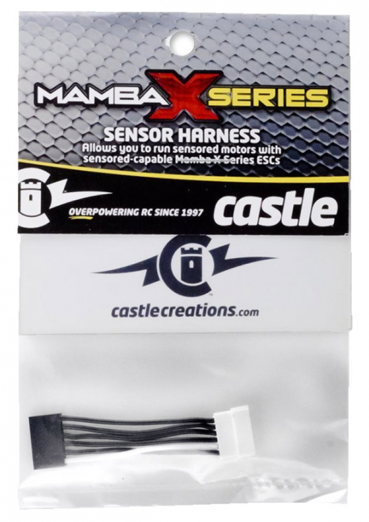 X-Series Sensor Kabelset i gruppen Katalog / Fabrikat / C / Castle Creations / Kablar & Kontakter hos Minicars Hobby Distribution AB (CC011-0108-00)