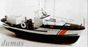 US Coast Guard Lifeboat 838mm Träbyggsats