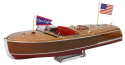 1941 Chris-Craft 16\' Hydroplane 610mm Träbyggsats