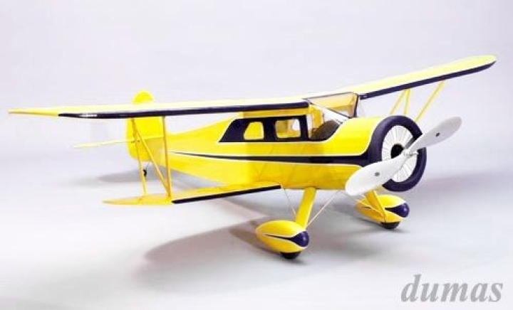 Waco ARE R/C 889mm Träbyggsats i gruppen Katalog / Fabrikat / D / Dumas / Flygmodeller hos Minicars Hobby Distribution AB (DU1805)