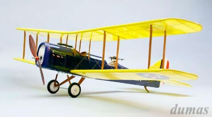 DH-4 R/C 889mm Träbyggsats i gruppen Katalog / Fabrikat / D / Dumas / Flygmodeller hos Minicars Hobby Distribution AB (DU1812)