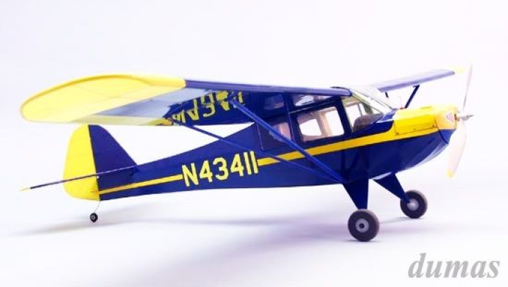 Taylorcraft R/C 1016mm Träbyggsats i gruppen Katalog / Fabrikat / D / Dumas / Flygmodeller hos Minicars Hobby Distribution AB (DU1814)