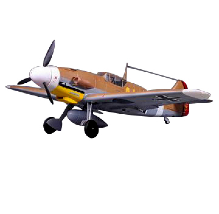 BF109-F 1400 PNP EPO Brun* UTGÅTT i gruppen Katalog / Övrigt / Kyrkogård hos Minicars Hobby Distribution AB (FMS046B)