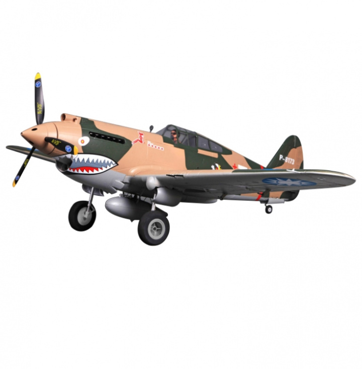 P-40B 1400mm Camo PNP FMS** i gruppen Katalog / Modeller R/C / Flygplan hos Minicars Hobby Distribution AB (FMS081PNP)