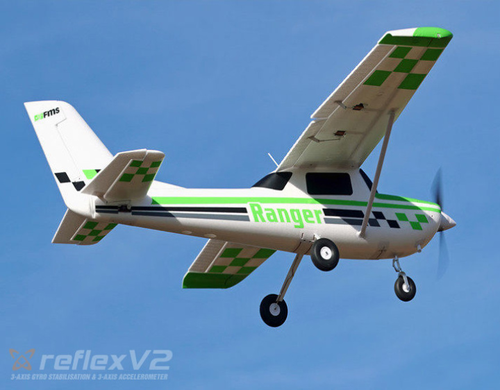 Ranger 1800mm Reflex V2-Gyro PNP i gruppen Katalog / Fabrikat / F / FMS / Modeller hos Minicars Hobby Distribution AB (FMS124P-REFV2)