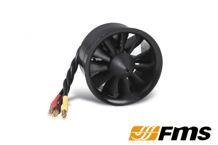 Ducted Fan 50 mm 11-blad med 2627-KV5400 motor FMS i gruppen Katalog / Fabrikat / F / FMS / Elmotorer hos Minicars Hobby Distribution AB (FMSDF005)