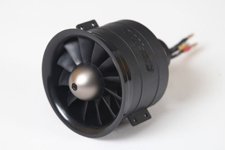 Ducted Fan 80 mm 12-blad med 3280-KV2100 motor V2 FMS i gruppen Katalog / Fabrikat / F / FMS / Elmotorer hos Minicars Hobby Distribution AB (FMSDF009-1)