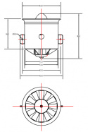 Ducted Fan 70mm 12-blad utan motor FMS