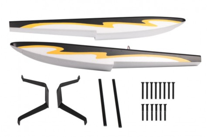 Pontoner Set Komplett Beaver 2000mm i gruppen Katalog / Fabrikat / F / FMS / Reservdelar hos Minicars Hobby Distribution AB (FMSFLT002)