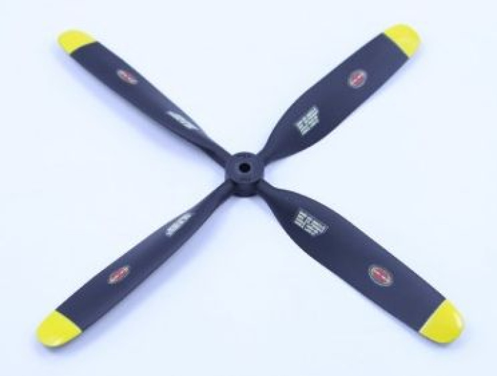 Propeller 10,5x8 4-Bladig (P-47 980mm) i gruppen Katalog / Fabrikat / F / FMS / Propellrar hos Minicars Hobby Distribution AB (FMSPROP030)