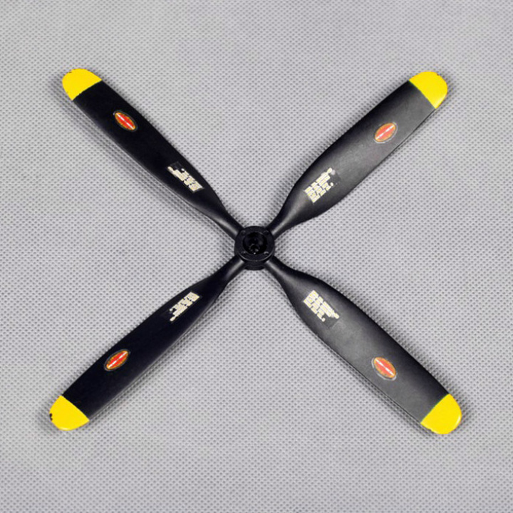 Propeller 7.5x4 4-bladig Passar P51 V2, F4U V2 800mm i gruppen Katalog / Fabrikat / F / FMS / Propellrar hos Minicars Hobby Distribution AB (FMSPROP039)