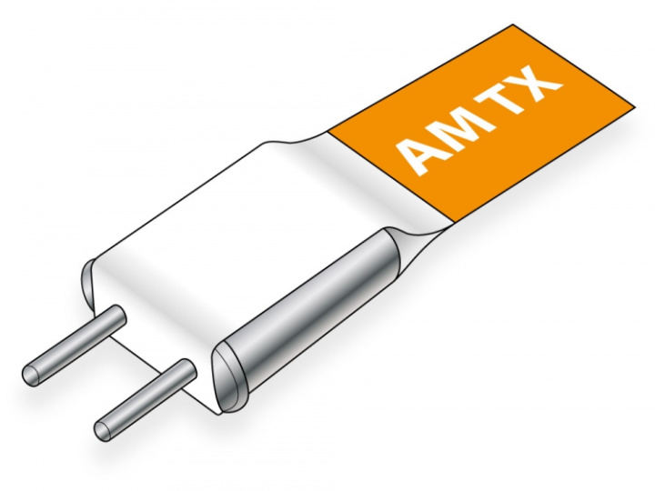 TX AM 27.255 Sändarkristall i gruppen Katalog / Fabrikat / F / Futaba / Kristaller AM hos Minicars Hobby Distribution AB (FP101030)