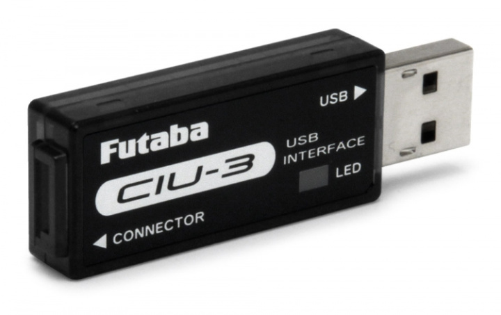 USB Interface CIU-3 i gruppen Katalog / Fabrikat / F / Futaba / Moduler & Special hos Minicars Hobby Distribution AB (FPCIU3)