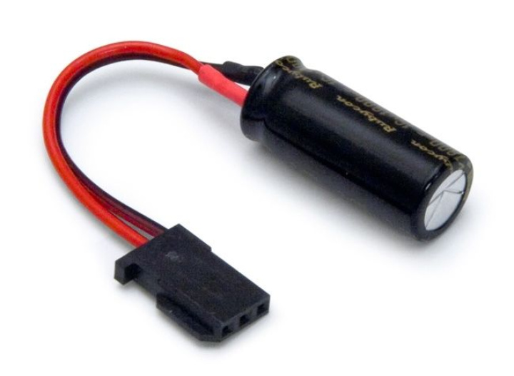 RX Capacitor 1800uF i gruppen Katalog / Tillbehör & Delar / Radioutrustning Övrigt hos Minicars Hobby Distribution AB (FPEBR0002)