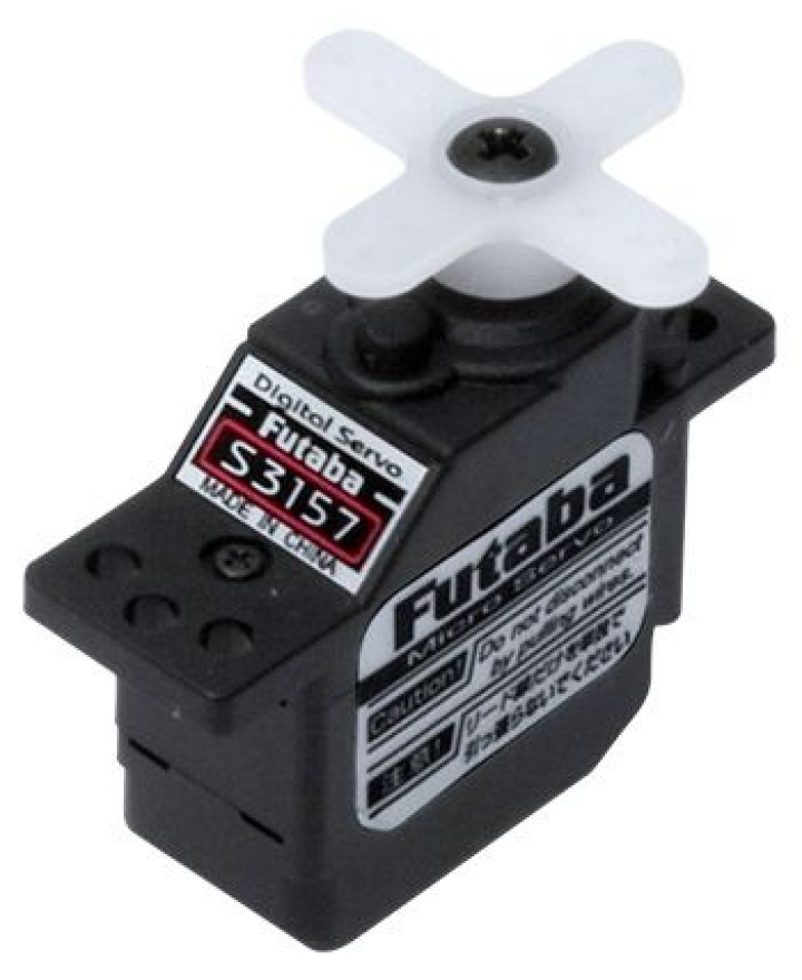 S3157 Digital Micro-Servo 1.7kg 0.09s i gruppen Katalog / Tillbehör & Delar / Servon hos Minicars Hobby Distribution AB (FPS3157)