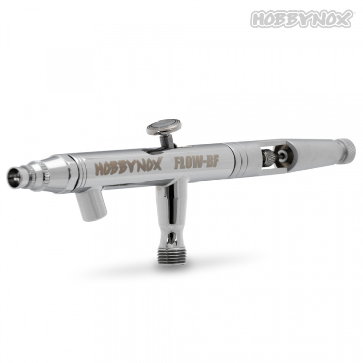 FLOW-BF Airbrush Bottom Feed 0.5mm 1.8m Slang* i gruppen Katalog / Fabrikat / H / Hobbynox / Färgsprutor hos Minicars Hobby Distribution AB (HN002-01)