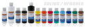 Airbrush Color Solid Vit 60 ml