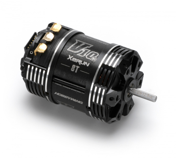 Motor XeRun V10 8T G3* i gruppen Katalog / Fabrikat / H / Hobbywing / Elmotorer Bil hos Minicars Hobby Distribution AB (HW30401119)