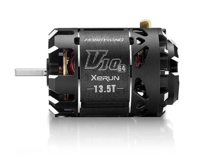 Motor XeRun V10 21.5T Black G4 Stock* (Ersätts av 30401747) i gruppen Katalog / Fabrikat / H / Hobbywing / Elmotorer Bil hos Minicars Hobby Distribution AB (HW30401142)