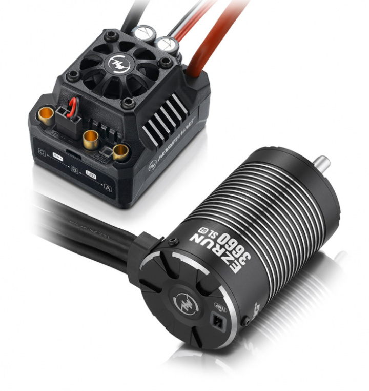 EzRun Combo MAX10 SCT - 3660SL 4600kV 2S 1/10* i gruppen Katalog / Fabrikat / H / Hobbywing / Combo Set hos Minicars Hobby Distribution AB (HW38010202)