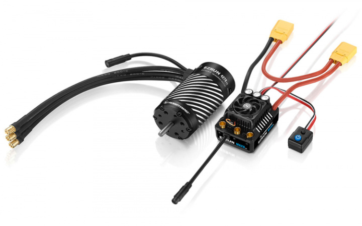 EzRun Combo MAX8 G2 SD - 4278SD 2220kV Sensor 1/8* (Ersatt av 38020376) i gruppen Katalog / Fabrikat / H / Hobbywing / Combo Set hos Minicars Hobby Distribution AB (HW38010405)