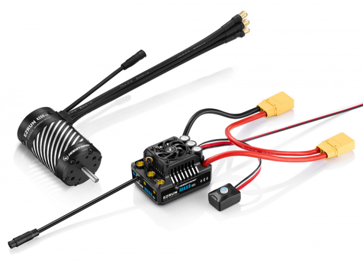 EzRun Combo MAX8 G2S SD - 4268SD 2500kV Sensor 1/8* (Ersätts av #38010606) i gruppen Katalog / Fabrikat / H / Hobbywing / Combo Set hos Minicars Hobby Distribution AB (HW38020375)