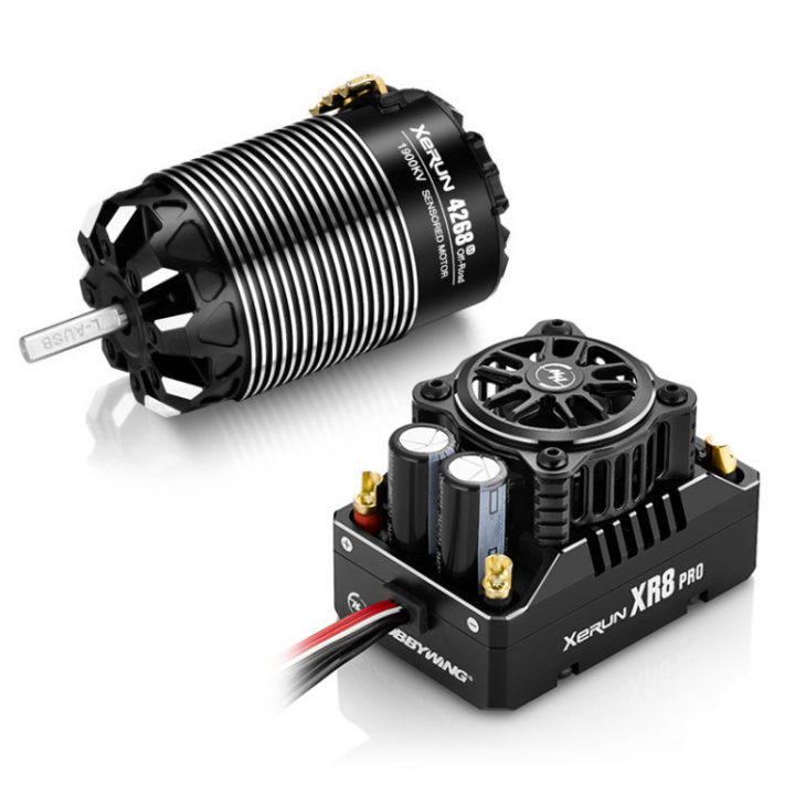 Xerun Combo XR8 Pro G3 4268SD G3 1900kV Off-Road i gruppen Katalog / Fabrikat / H / Hobbywing / Combo Set hos Minicars Hobby Distribution AB (HW38020432)