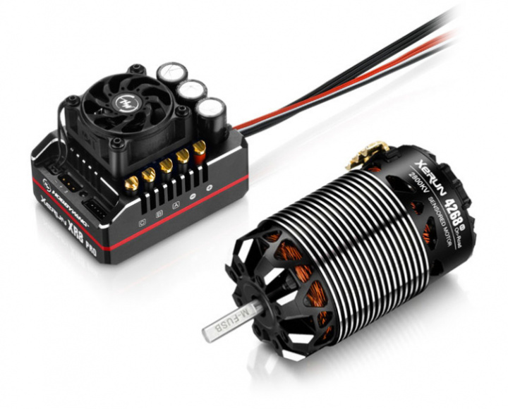 Xerun Combo XR8 Plus G2S 4268SD G3 2000kV OnRoad-A i gruppen Katalog / Fabrikat / H / Hobbywing / Combo Set hos Minicars Hobby Distribution AB (HW38020502)