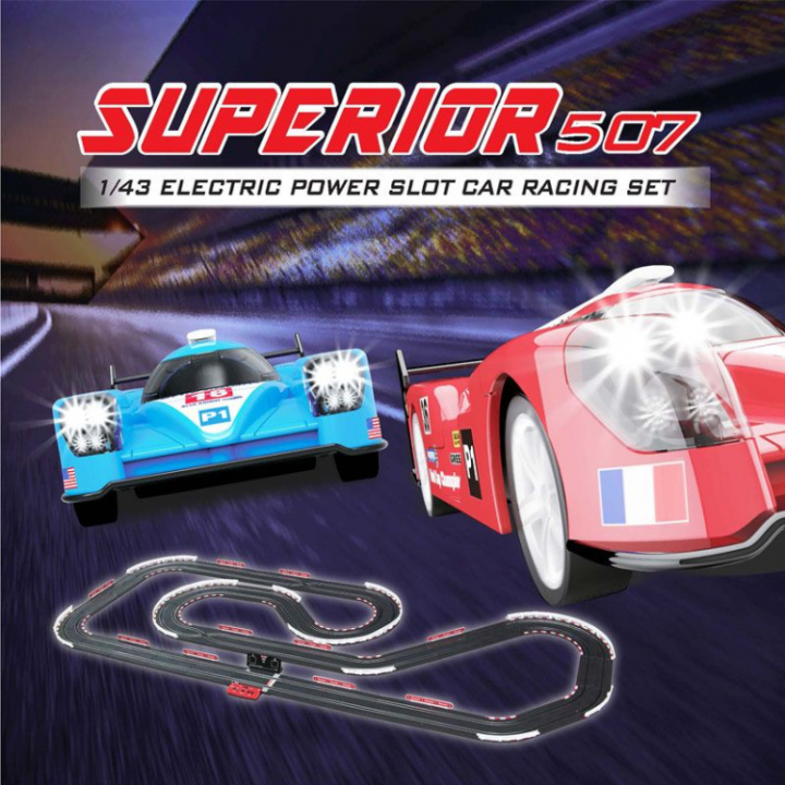 Bilbana Superior 507 1/43 854cm* i gruppen Katalog / Fabrikat / J / Joysway / Bilbanor hos Minicars Hobby Distribution AB (JW2507)