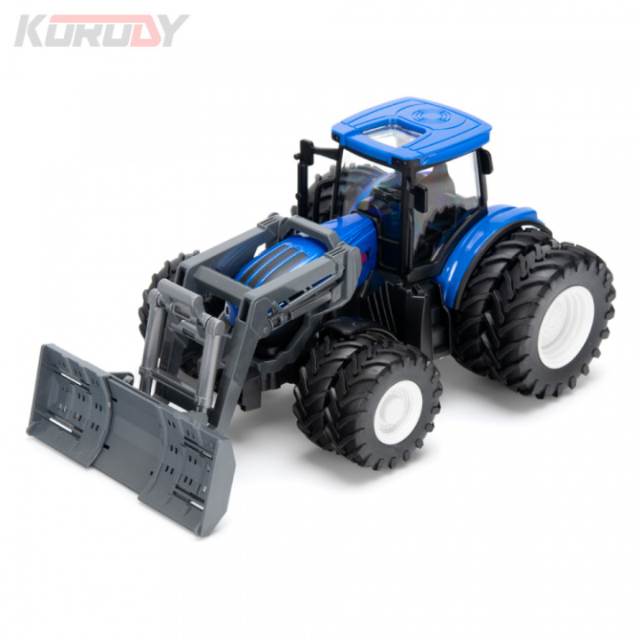 Traktor med dubbla hjul och schaktblad RC RTR 1:24 i gruppen Katalog / Fabrikat / K / Korody / Korody RC Traktorer hos Minicars Hobby Distribution AB (KO6632HB)