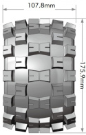 Däck & Fälg MT-MCROSS 3,8