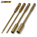 Power Tool Bits Set Insex 2+2.5 & Mutter 5.5+7mm