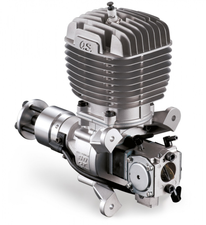 GT60 60cc 2-Takts Bensinmotor* i gruppen Katalog / Fabrikat / O / O.S.Engine / Motorer Flyg/Heli Bensin hos Minicars Hobby Distribution AB (OS38608)