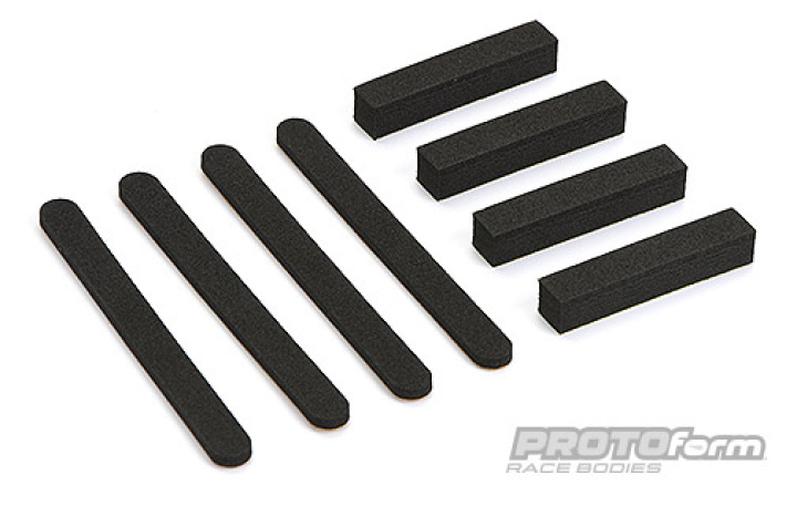 Karossupport foam (set)* i gruppen Katalog / Fabrikat / P / PROTOform / Tillbehör hos Minicars Hobby Distribution AB (PF6289-00)