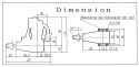 FA-82B 13,8cc 4-takts Metanolmotor