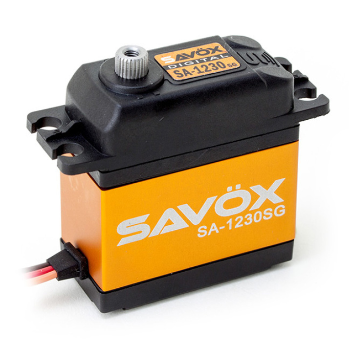 SA-1230SG Servo 36Kg 0,16s Alu Coreless Ståldrev* i gruppen Katalog / Fabrikat / S / Savöx / Servo hos Minicars Hobby Distribution AB (SAV-SA1230SG)