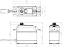 SB-2272MG Servo 7Kg 0,032s HV Alu Brushless Metalldrev*