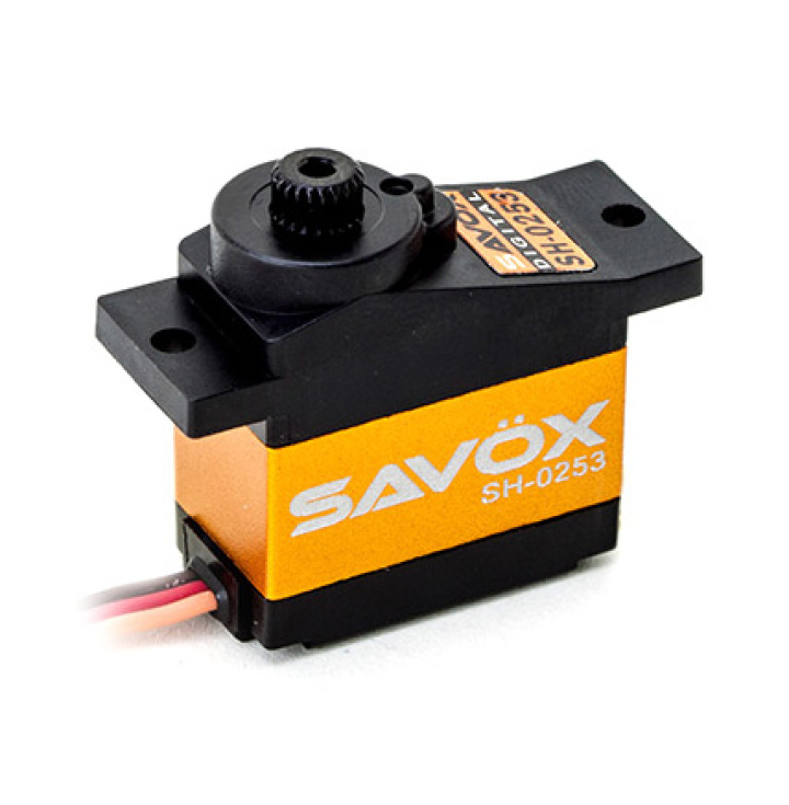 SH-0253 Servo 2,2Kg 0,09s Alu Mikro* i gruppen Katalog / Fabrikat / S / Savöx / Servo hos Minicars Hobby Distribution AB (SAV-SH0253)