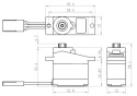 SH-0253 Servo 2,2Kg 0,09s Alu Mikro*