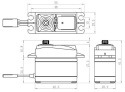 SH-1290MG Servo 5Kg 0,05s Alu Coreless Metalldrev*