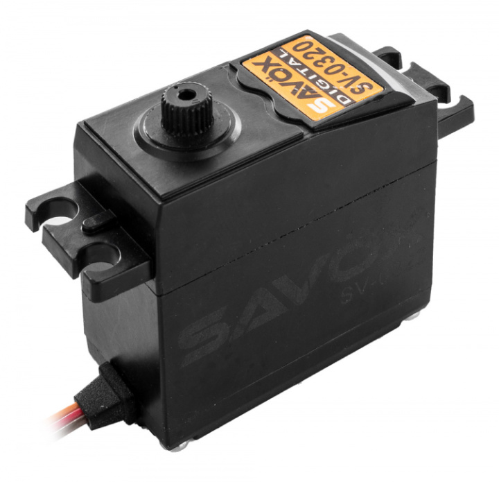 SV-0320 Servo 6,0Kg 0,13s HV* i gruppen Katalog / Övrigt / Kyrkogård hos Minicars Hobby Distribution AB (SAV-SV0320)