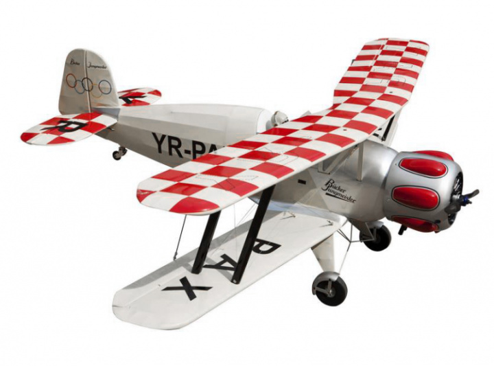 Bücker Bü-133 Jungmeister 1650mm 20-22cc ARF i gruppen Katalog / Modeller R/C / Flygplan / Flygplan ARF Bensin hos Minicars Hobby Distribution AB (SEA212)