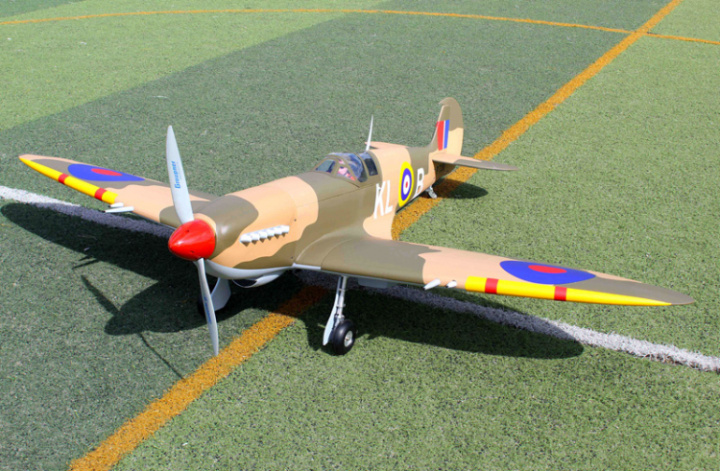 Spitfire 2195mm 50-55cc Gas El-Landställ ARF i gruppen Katalog / Fabrikat / S / Seagull / Flygplan hos Minicars Hobby Distribution AB (SEA260Gear)