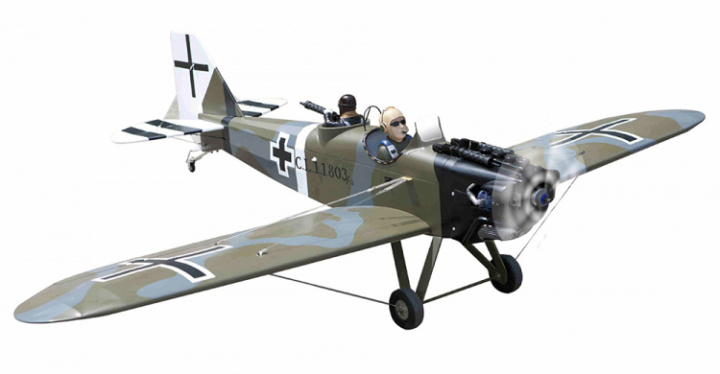 Junkers CL1 G-BUYU 10-15cc Gas ARF i gruppen Katalog / Fabrikat / S / Seagull / Flygplan hos Minicars Hobby Distribution AB (SEA275)