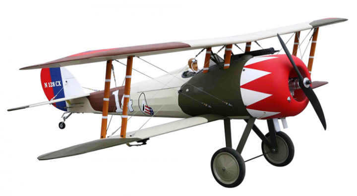 Nieuport 28 Replica Bipe 20-26cc Gas ARF i gruppen Katalog / Fabrikat / S / Seagull / Flygplan hos Minicars Hobby Distribution AB (SEA303)